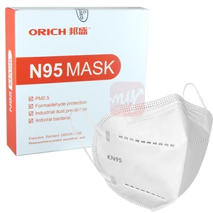 MASK-KN95-ORICH, Face Mask KN95 5Pack WHITE ORICH, 6970853900151