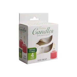 48204, Candle Votive  Unscented 4PK, 191554482043