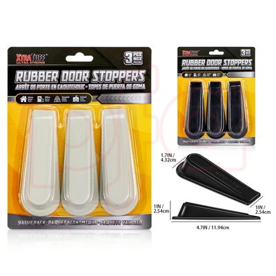 44081, Door Stopper Rubber 3PK 2ASST, 191554440814