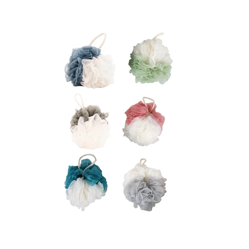 Ideal Bath Shower Ball Display 2 Tone 80g