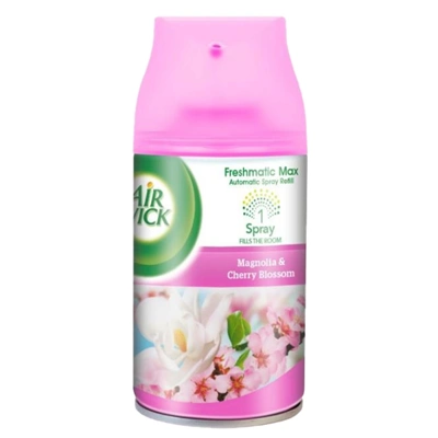 AW250MCB, Air Wick Freshmatic Refill 250ml 6.2oz Magnolia Cherry Blossom, 3059943009127