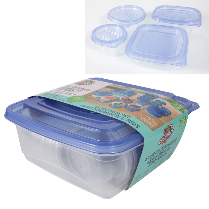 Fresh Guard Plastic Container Set 42PK