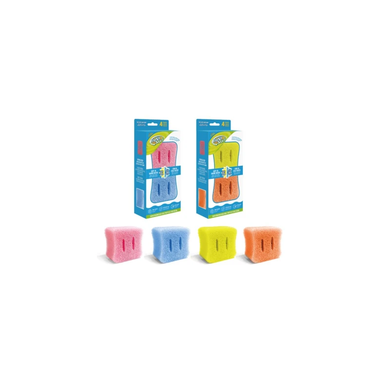 Fresh Start Scrub Sponge 4PK
