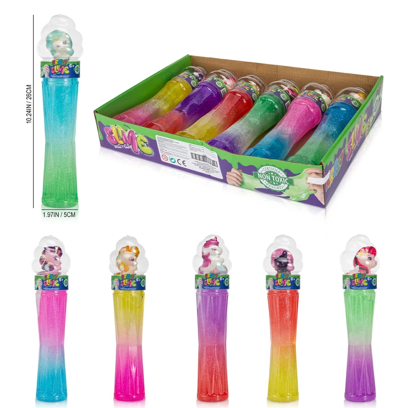 Krazy Soft Slime & Unicorn Toy w/PDQ 9.66oz