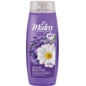 M69240, Modess Body Wash 18oz Lavender Chamomile, 855424008213