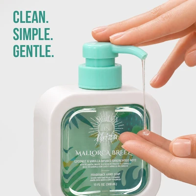 60721, Solo EN Ibiza Hand Soap 10oz – Mallorca Breeze, 191554607217