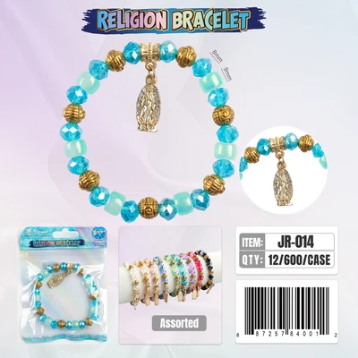 JR-014, Crystal Religion Bracelet, 887257840012