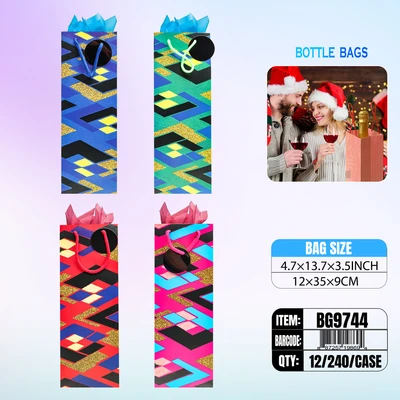 BG9744, Bottle Bags Ast.4-Style, 887257198694