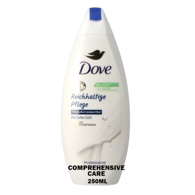 DBW250CC, Dove Body Wash 250ml Comprehensive Care, 8710447169186