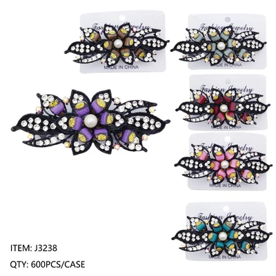 J3238, RHINESTONE HAIR CLIP, 887257832383