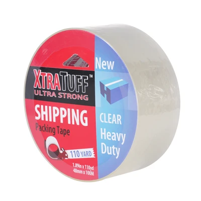 44013, XtraTuff Clear Packing Tape 110yd, 191554440135