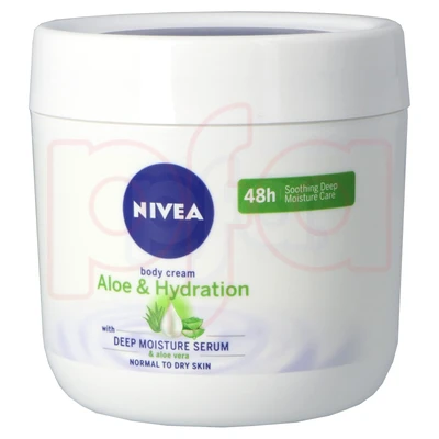 NC400AH, Nivea Body Cream 400ML Aloe Hydration, 6001051003884