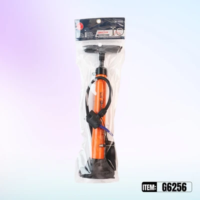 G6256, Hand Air Pump For Bike/Ball  6″ x 15″ Inch, 887257462566