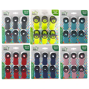36071, Ideal Home Bag Clip Set w/ Magnet 6PK, 191554360716