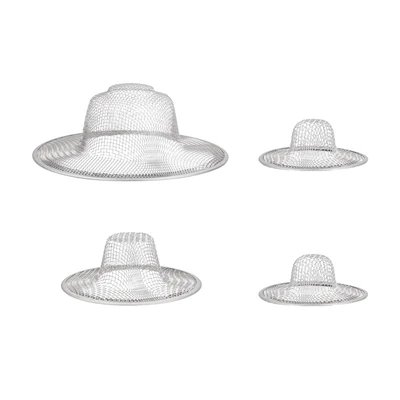 42100, Ideal Kitchen Sink Strainers Stainless Steel 4PK, 191554421004