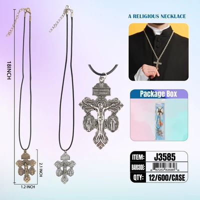 J3585, Necklace Religious, 887257835858