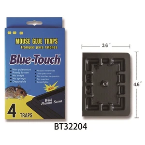 BT32204, Blue-Touch Glue Traps 4PK Blue, 6931492322049
