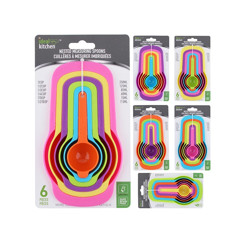 Ideal Kitchen Measuring Spoon Nested 6PK