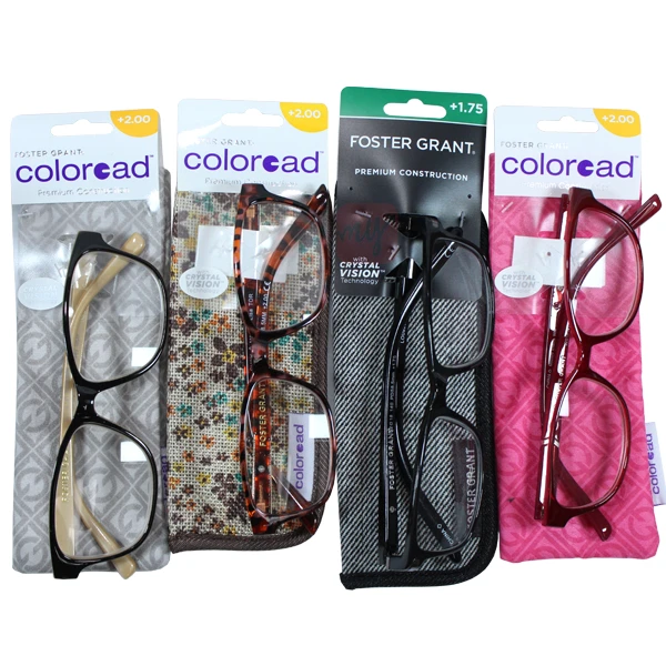 FGCX-125, Foster Grant 125 Pieces Assorted Reading Glasses (0.5 to 3.50)