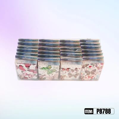 P8788, Portable Flip Mirror Butterfly Assorted 6  24/DP, 887257287886