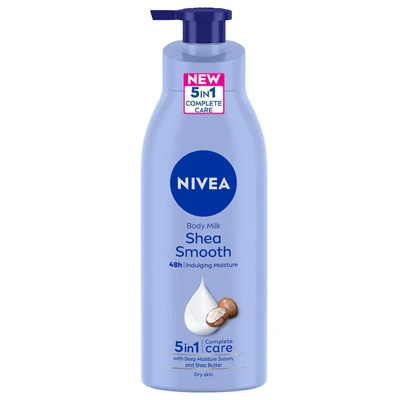 NL400-SS, Nivea Lotion 400ml Pump Shea Smooth, 8904256003698