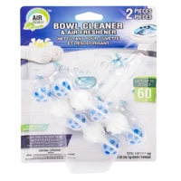60104, Air Fusion Bowl Cleaner & Freshener 10PK Fresh Linen, 191554601048