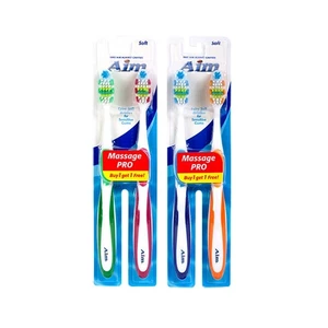 DF78113, Aim Toothbrush Massage Pro 2PK, 672935781134