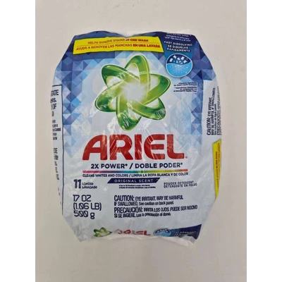 AP500P, Ariel Powder Detergent 500g 2X Power