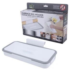 38153, Ideal Home Hanging Trash Bag Holder w/ Lid, 191554381537