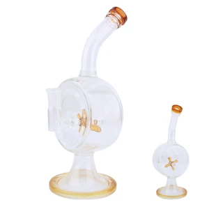 55404, Glass Bong Color 18.5cm, 036882554041