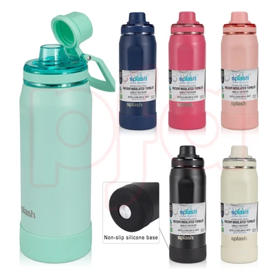 58363, Splash Stainless Steel Bottle 20.3oz/600ml, 191554583634