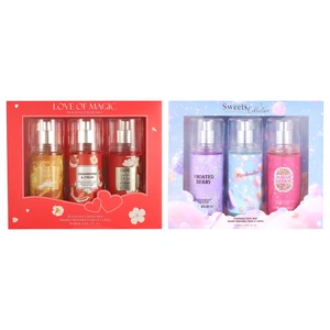 89972, Women's 3pcs Body Mist Set Assorted Case, 191554895386