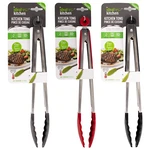 33140, Ideal Kitchen Stainless Steel Silicone Tong 12in, 191554331402