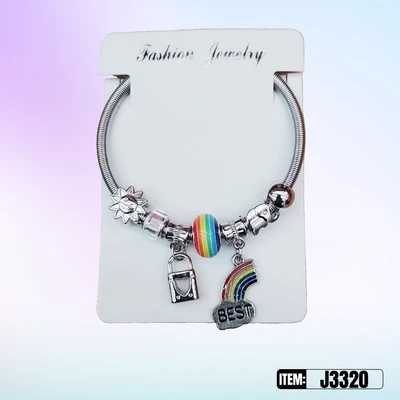 J3320, BANGLE & BEADS BRACELET, 887257833205