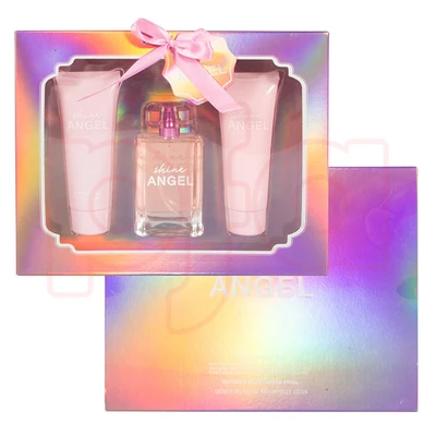 88908, Women's 3pcs Set SHINE ANGLE 1.7fl.oz EDP 2.8fl.oz Shower Gel 2.8fl.oz Body Lotion, 191554889088