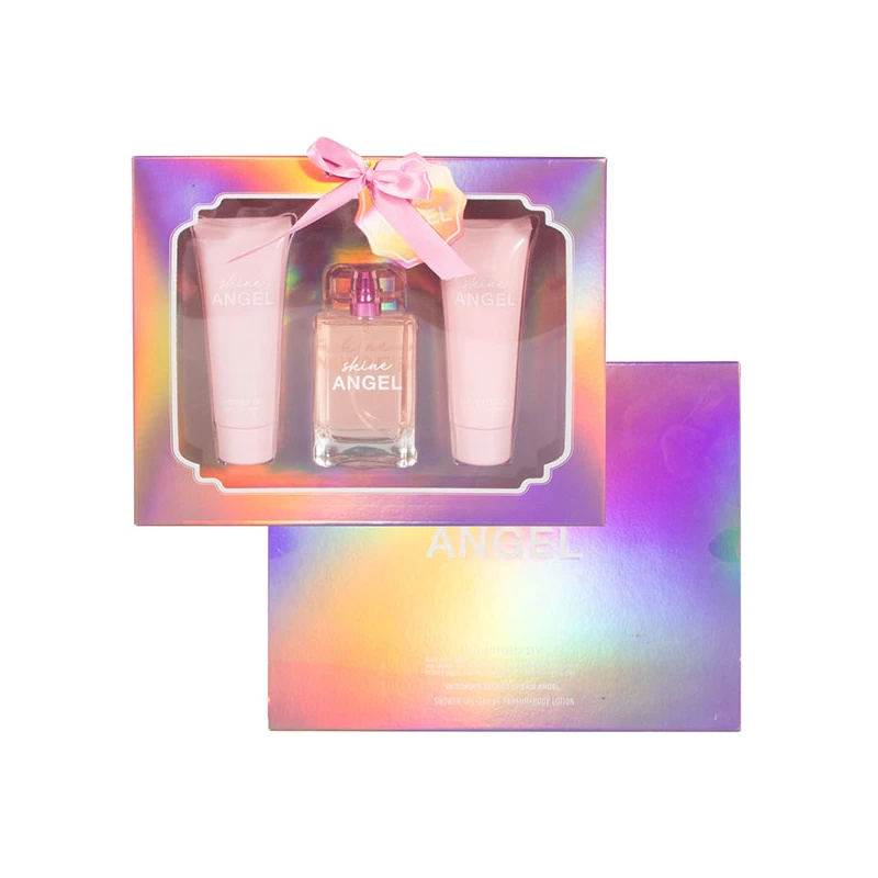 Women's 3pcs Set SHINE ANGLE 50ml/1.7fl.oz EDP 80ml/2.8fl.oz Shower Gel 80ml/2.8fl.oz Body Lotion