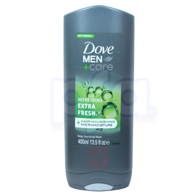 DBW400MEF, Dove Body Wash 400ml Men Extra Fresh, 8720181357893