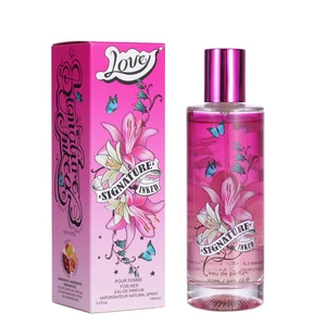 88312, Eau de Parfum 3.4 oz/100 ml Love Signature Inked for Women - United Scents, 191554883123