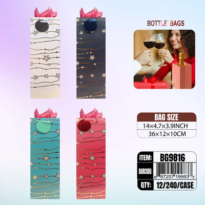 BG9816, Bottle Bags Ast.4-Style, 887257199837