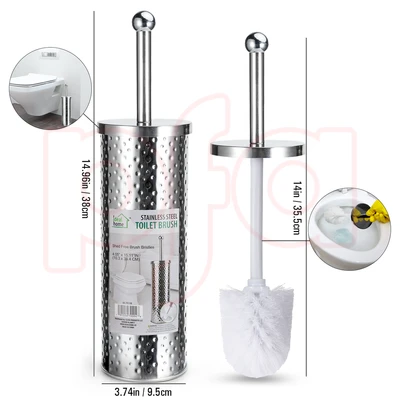 70004, Ideal Home SS Toilet Brush Chrome, 191554700048