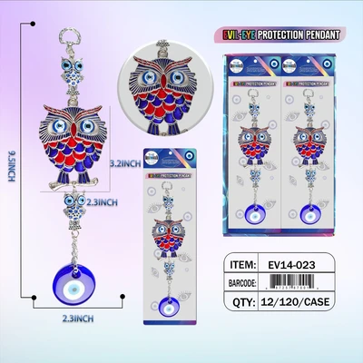 EV14-023, EVIL-EYE PROTECTION PENDANT, 887257870019