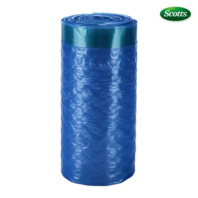 ST-30208, Drawstring Trash  Bag Flex 30 Gal 36CT Clear Blue - Scotts, 191554302082