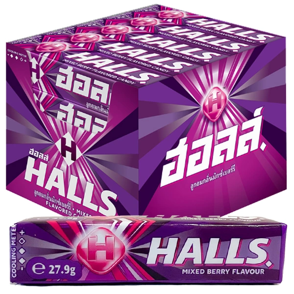 HAL9-20-MB, Halls Stick 9CT Mixed Berry, 8850338021732