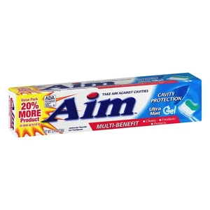 AIM55CP, Aim Toothpaste 5.5oz Cavity Protection Paste, 033200000938