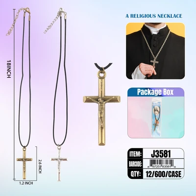 J3581, Necklace Religious, 887257835810
