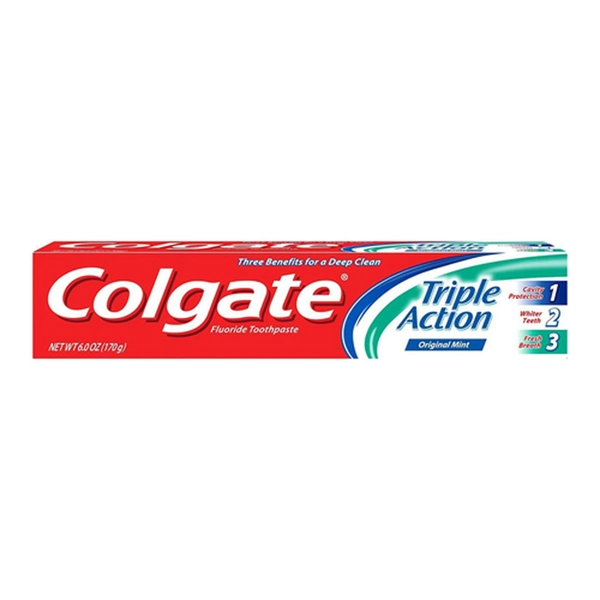 CTP6TA, Colgate Toothpaste 6oz Triple Action SP, 035000511126