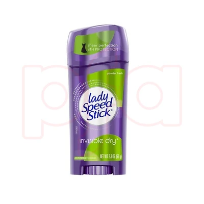 SD23PF, Lady Speed Stick Deo ID 2.3oz Powder Fresh, 022200954402