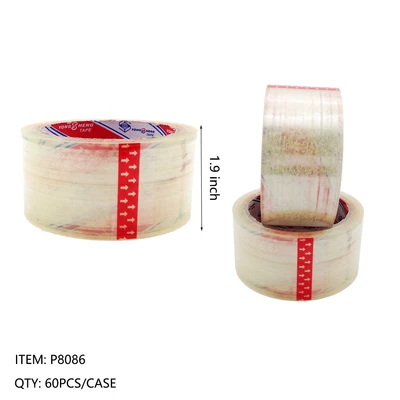 P8086, Clear Packing Tape 1.90" x 93Yds