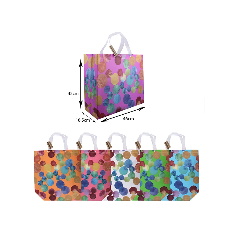 Woven Bag Printed Dots