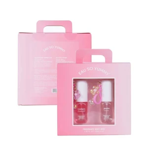 87525, EAU SO YUMMY Fragrance Body Mist 30ml*2/1.02oz*2 Strawberry/Peaches, 191554875258